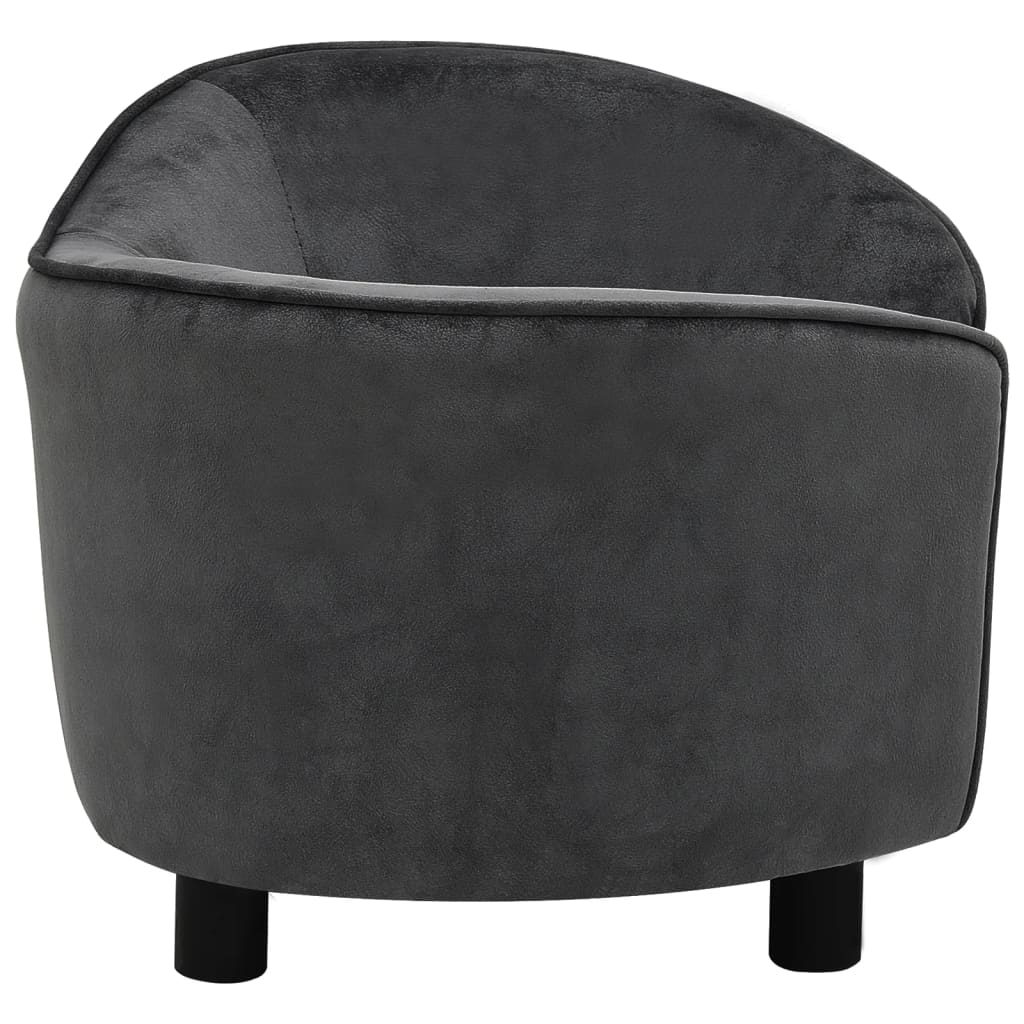 vidaXL Dog Sofa Dog Cat Bed Foam Pet Puppy Couch with Washable Cover Plush