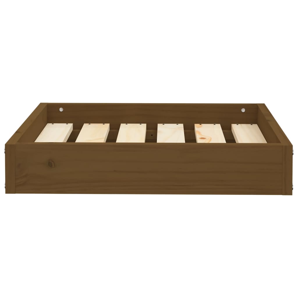 vidaXL Dog Bed Dog Sofa Bed Pet Couch Seat with Wooden Frame Solid Wood Pine