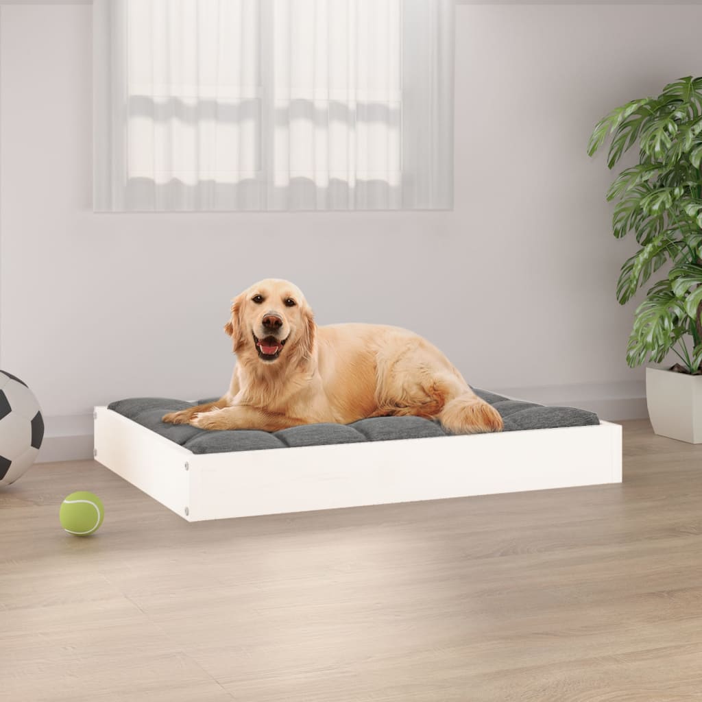 vidaXL Dog Bed Dog Sofa Bed Couch Pet Bed with Wooden Frame Solid Wood Pine