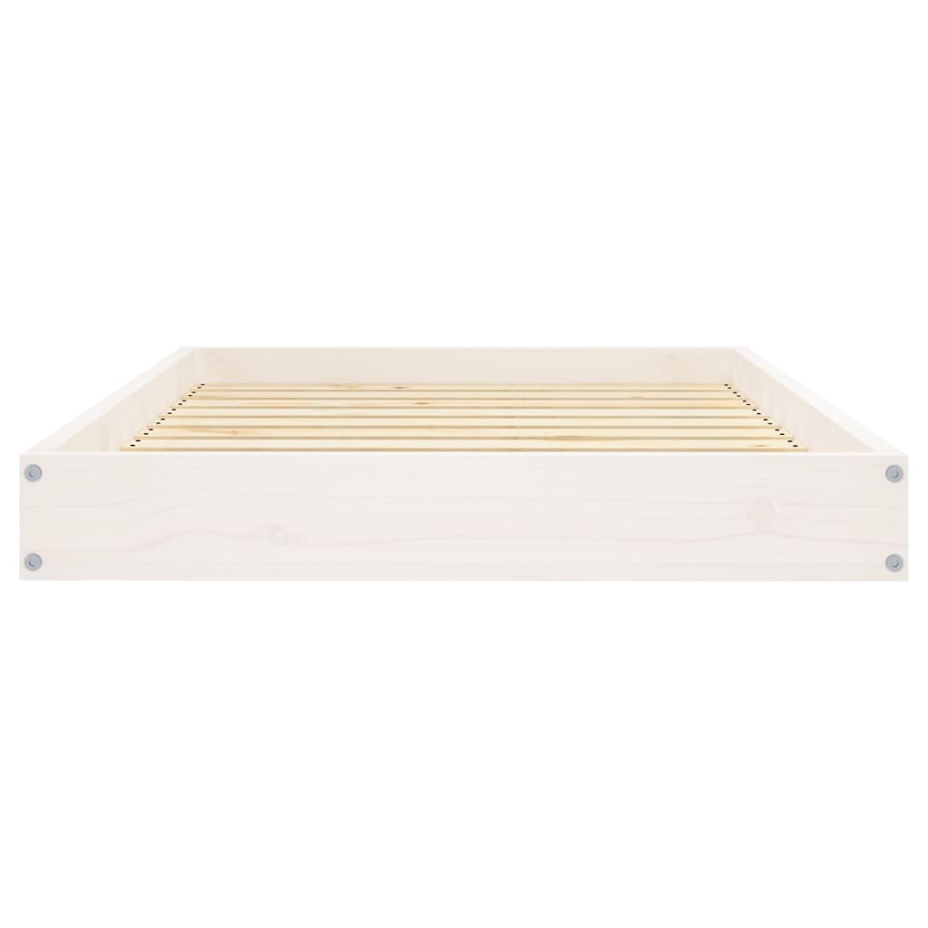 vidaXL Dog Bed Dog Sofa Bed Pet Couch Seat with Wooden Frame Solid Wood Pine