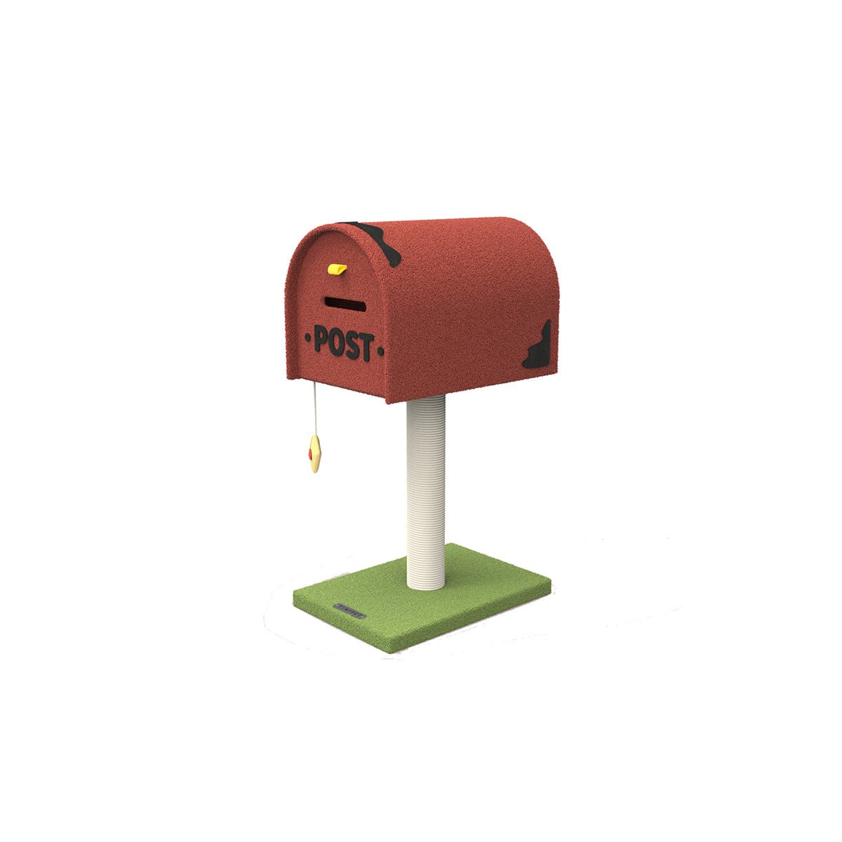 Mailbox Red Climbing Frame Cat Tree